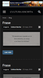 Mobile Screenshot of culturaescrita.com